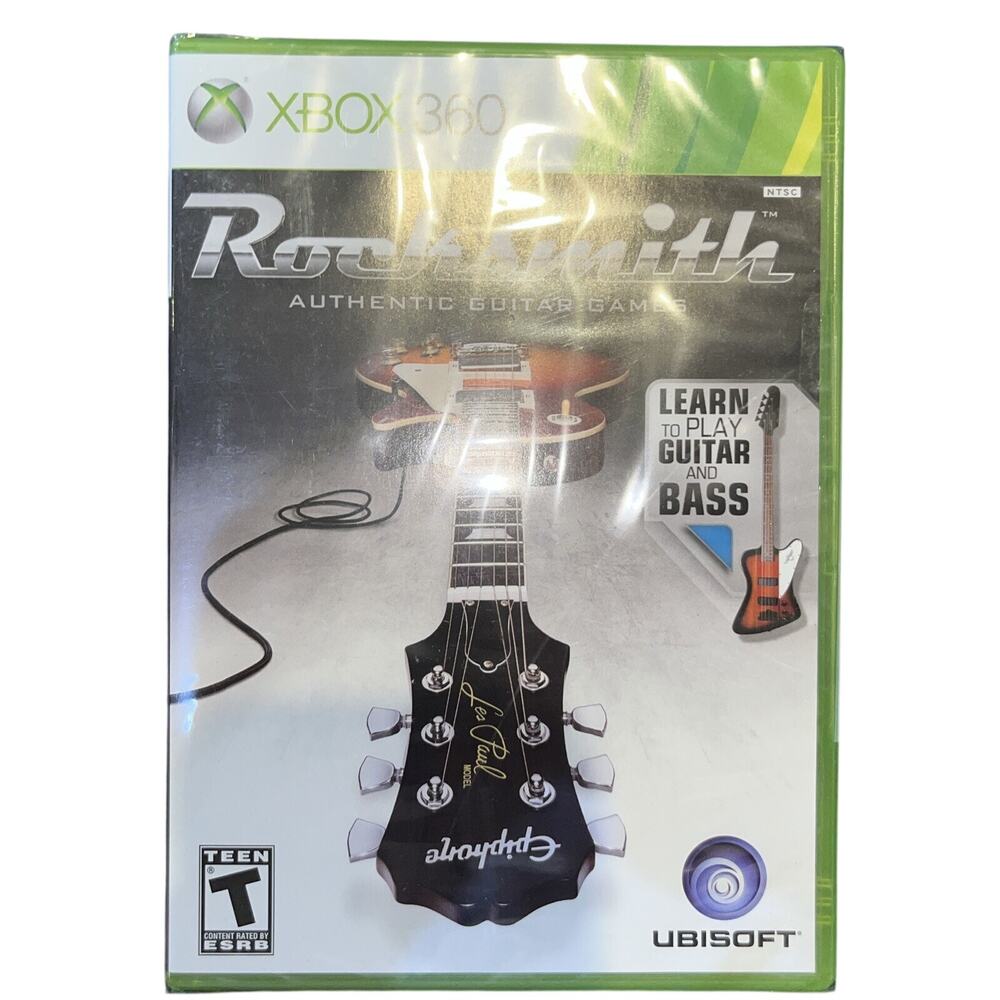 Rocksmith Guitar (Game Only) - Xbox 360 - SEALED